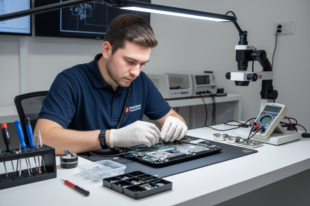 technician repair laptops